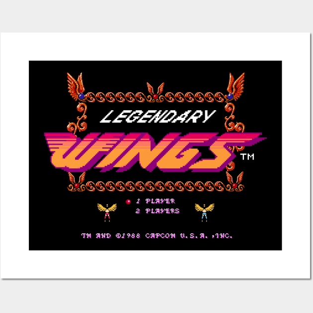 Title Screams: Legendary Wings Wall Art by Steve Van Samson